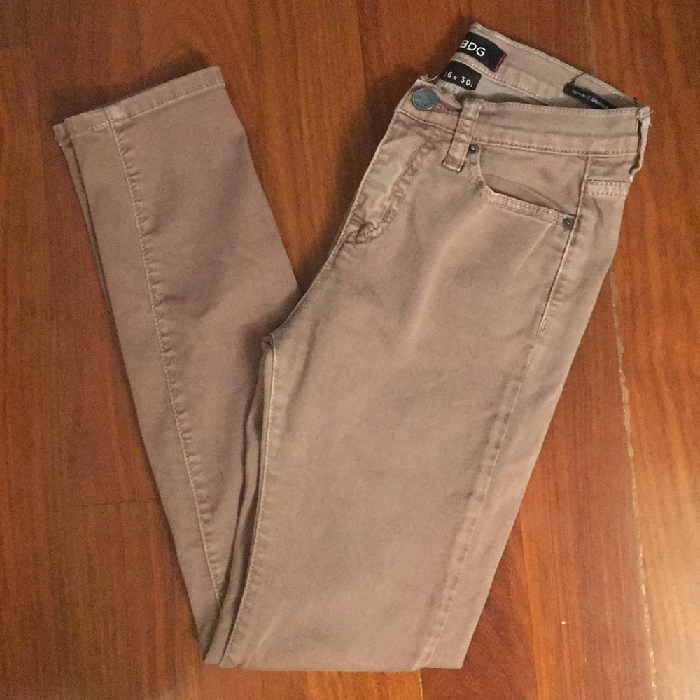 Tan Jeans